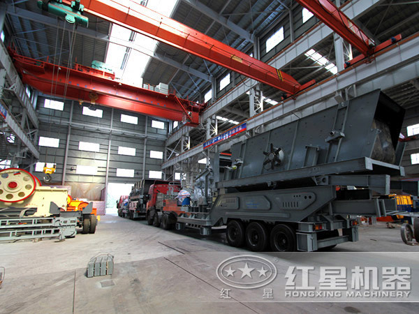 移動式粉碎設備